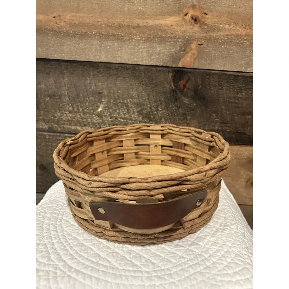 Pyrex basket wicker